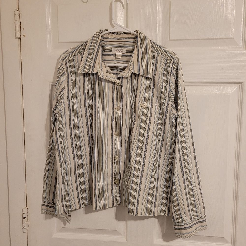 Christopher &Banks woman's Stripped top‎